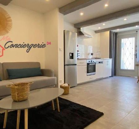 Superbe Appartement Climatise Avec Patio Montpellier Luaran gambar